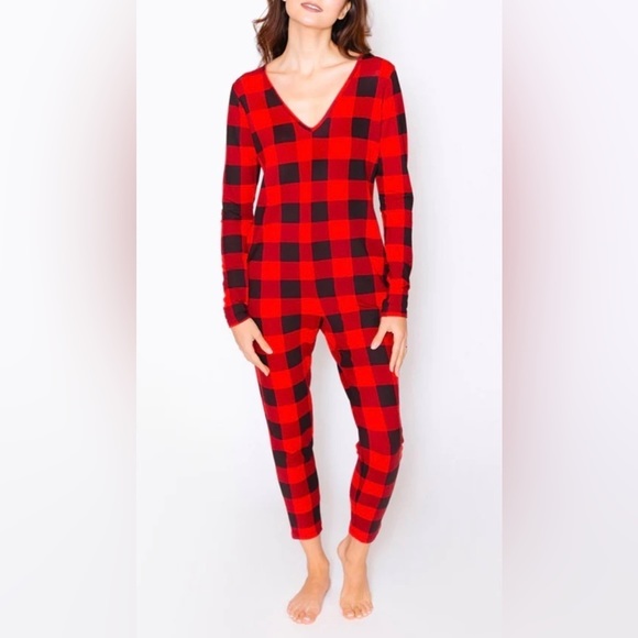 Smash + Tess Pants - Smash + TESS Poinsettia Plaid Romper
